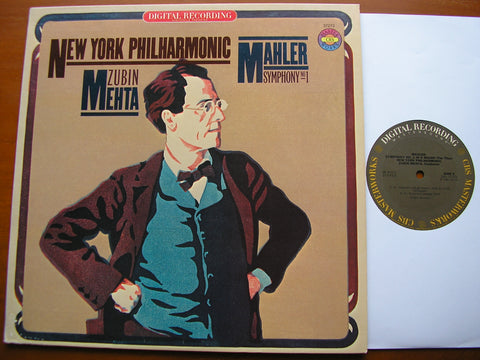 MAHLER: SYMPHONY No. 1   ZUBIN MEHTA / NEW YORK PHILHARMONIC    IM 37273