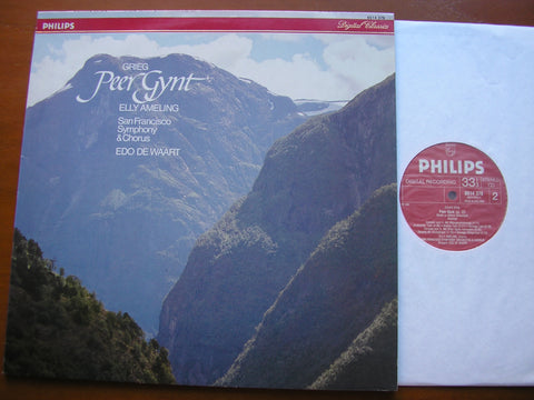 GRIEG: PEER GYNT highlights     AMELING / SAN FRANCISCO SYMPHONY / DE WAART     6514 378