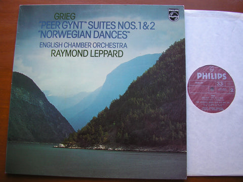 GRIEG: PEER GYNT Suites Nos. 1 & 2 / NORWEGIAN DANCES      LEPPARD / ENGLISH CHAMBER ORCHESTRA     9500 106