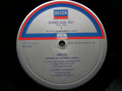 SIBELIUS: THE SEVEN SYMPHONIES  ASHKENAZY / PHILHARMONIA  6 LP   NM