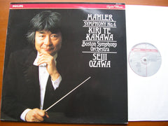 MAHLER: SYMPHONY No. 4   KIRI TE KANAWA / BOSTON SYMPHONY / SEIJI OZAWA    422 072