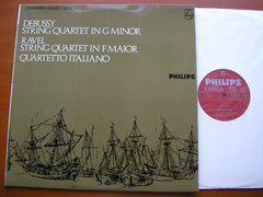 RAVEL & DEBUSSY: STRING QUARTETS     QUARTETTO ITALIANO     SAL 3643