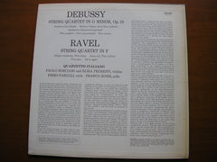 RAVEL & DEBUSSY: STRING QUARTETS     QUARTETTO ITALIANO     SAL 3643