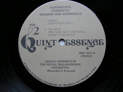 HORENSTEIN CONDUCTS WAGNER: Tannhauser / The Flying Dutchman / Siegfried Idyll / KORNGOLD: Prelude & Carnival from Violanta     HORENSTEIN / ROYAL PHILHARMONIC   PMC 7047