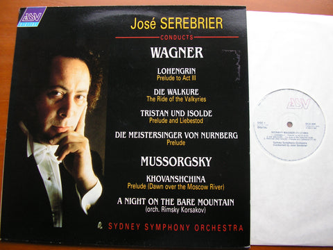 WAGNER: ORCHESTRAL MUSIC / MUSSORGSKY: NIGHT ON BARE MOUNTAIN   SEREBRIER / SYDNEY SYMPHONY ORCHESTRA   DCA 644