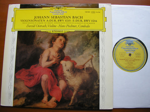 BACH: VIOLIN SONATAS BWV 1015 & 1016   DAVID OISTRAKH / HANS PISCHNER    138 989