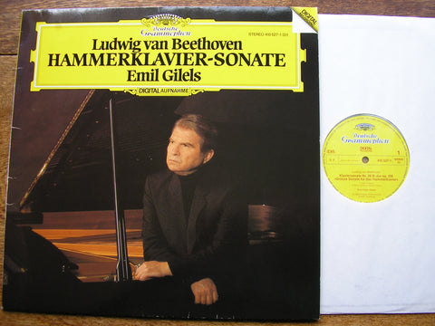 BEETHOVEN: HAMMERKLAVIER SONATA   EMIL GILELS   410 527