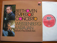 BEETHOVEN: PIANO CONCERTO No. 5  'Emperor'   WEISSENBERG /BERLIN PHILHARMONIC / KARAJAN    ASD 3043