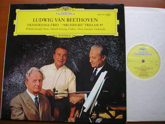 BEETHOVEN: PIANO TRIO No. 7 in B  Op. 97 'Archduke'    KEMPFF / SZERYNG / FOURNIER    2530 147