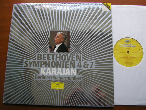 BEETHOVEN: SYMPHONIES Nos. 4 & 7      KARAJAN / BERLIN PHILHARMONIC    415 121