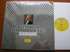 BEETHOVEN: SYMPHONIES Nos. 4 & 7      KARAJAN / BERLIN PHILHARMONIC    415 121