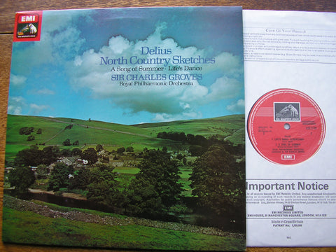 DELIUS: NORTH COUNTRY SKETCHES / A SONG OF SUMMER   GROVES / ROYAL PHILHARMONIC  ASD 3139
