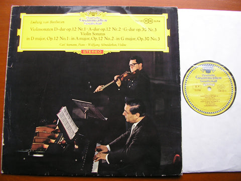 BEETHOVEN: VIOLIN SONATAS Nos. 1 / 2 / 8   SCHNEIDERHAN / SEEMANN    138 121