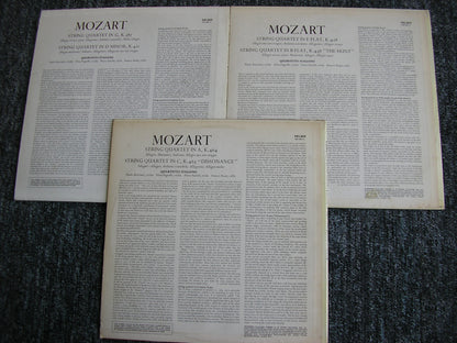 MOZART: SIX STRING QUARTETS DEDICATED TO JOSEPH HAYDN    QUARTETTO ITALIANO   SAL 3632 - 4