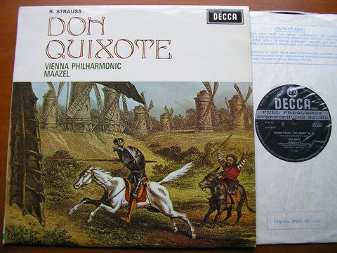 STRAUSS: DON QUIXOTE    MAAZEL / VIENNA PHILHARMONIC    SXL 6367