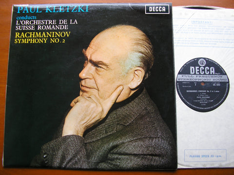 RACHMANINOV: SYMPHONY No. 2    KLETZKI / SUISSE ROMANDE ORCHESTRA    SXL 6342