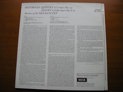 BEETHOVEN: QUINTET Op. 29 / SEXTET Op. 81b    MEMBERS OF THE VIENNA OCTET    SXL 6464