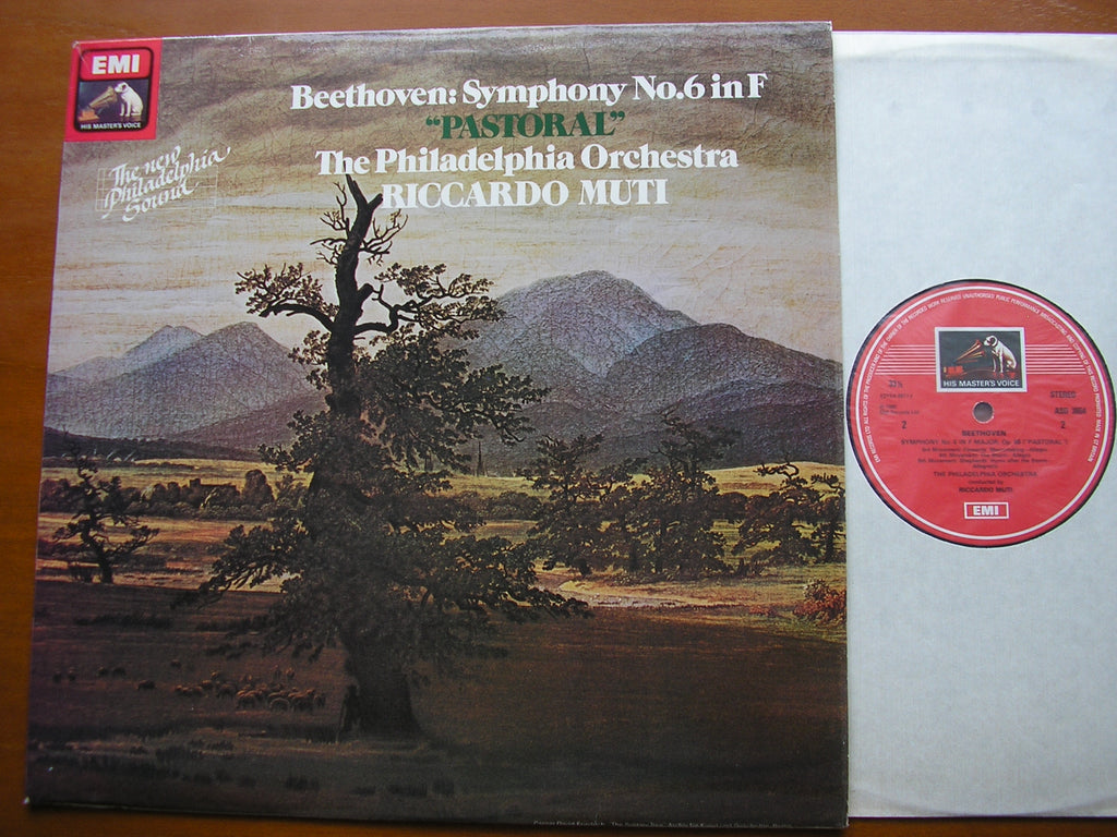 BEETHOVEN: SYMPHONY No. 6 'Pastoral' RICCARDO MUTI / PHILADELPHIA ORCH –  Kingsway Hall Classical Records