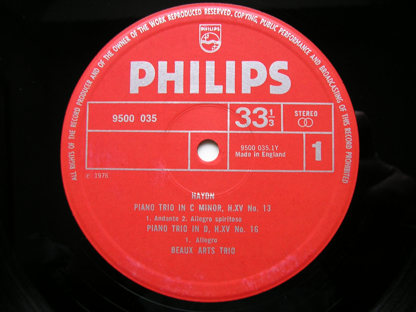 HAYDN: THE PIANO TRIOS     BEAUX ARTS TRIO     14 LP SET