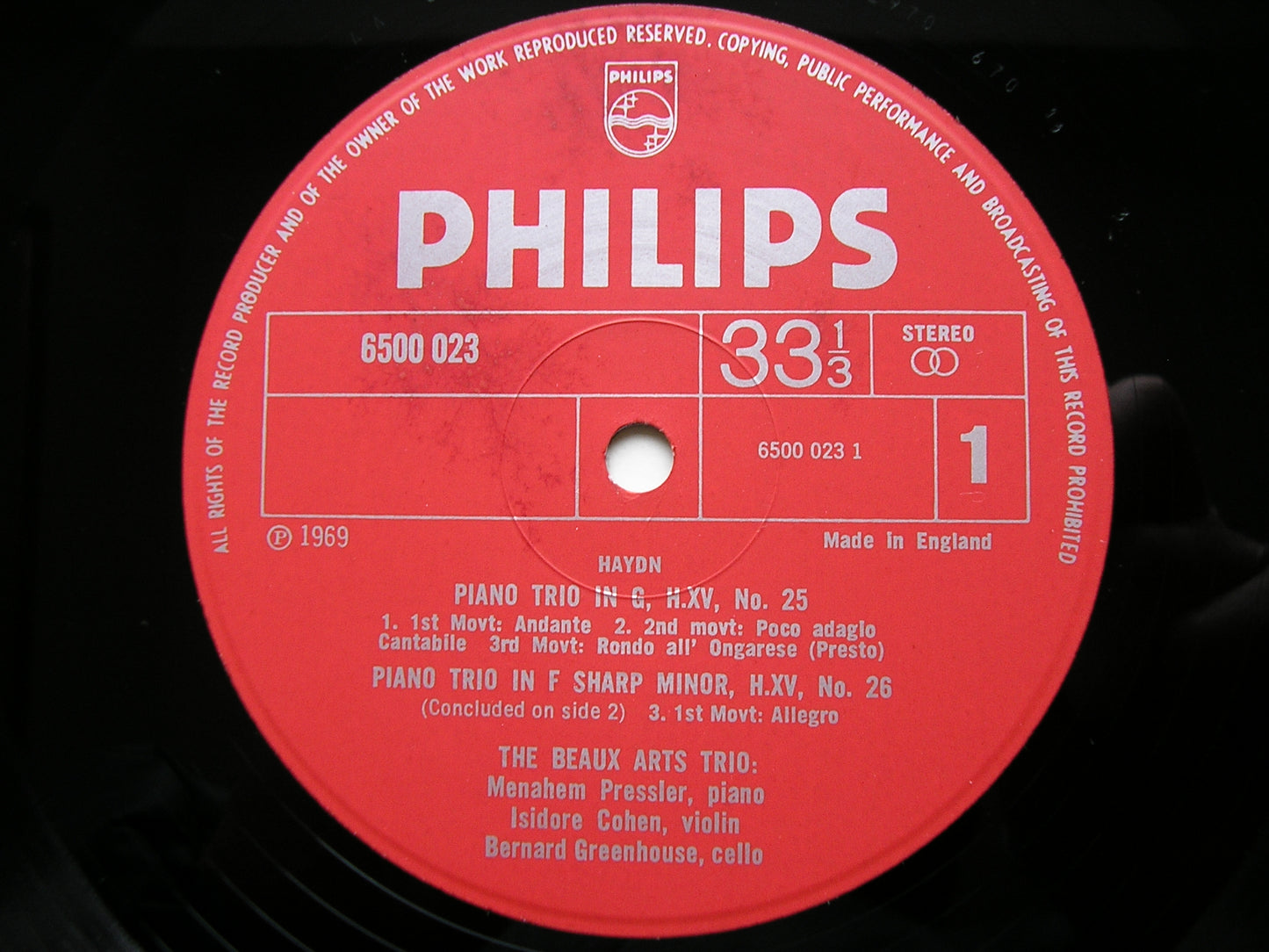 HAYDN: THE PIANO TRIOS     BEAUX ARTS TRIO     14 LP SET