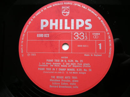 HAYDN: THE PIANO TRIOS     BEAUX ARTS TRIO     14 LP SET