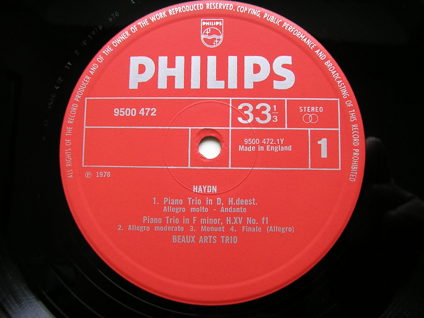 HAYDN: THE PIANO TRIOS     BEAUX ARTS TRIO     14 LP SET