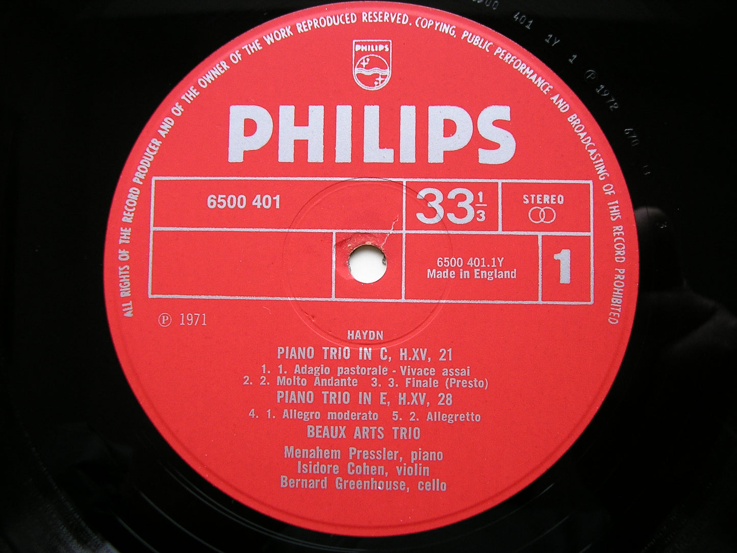 HAYDN: THE PIANO TRIOS     BEAUX ARTS TRIO     14 LP SET