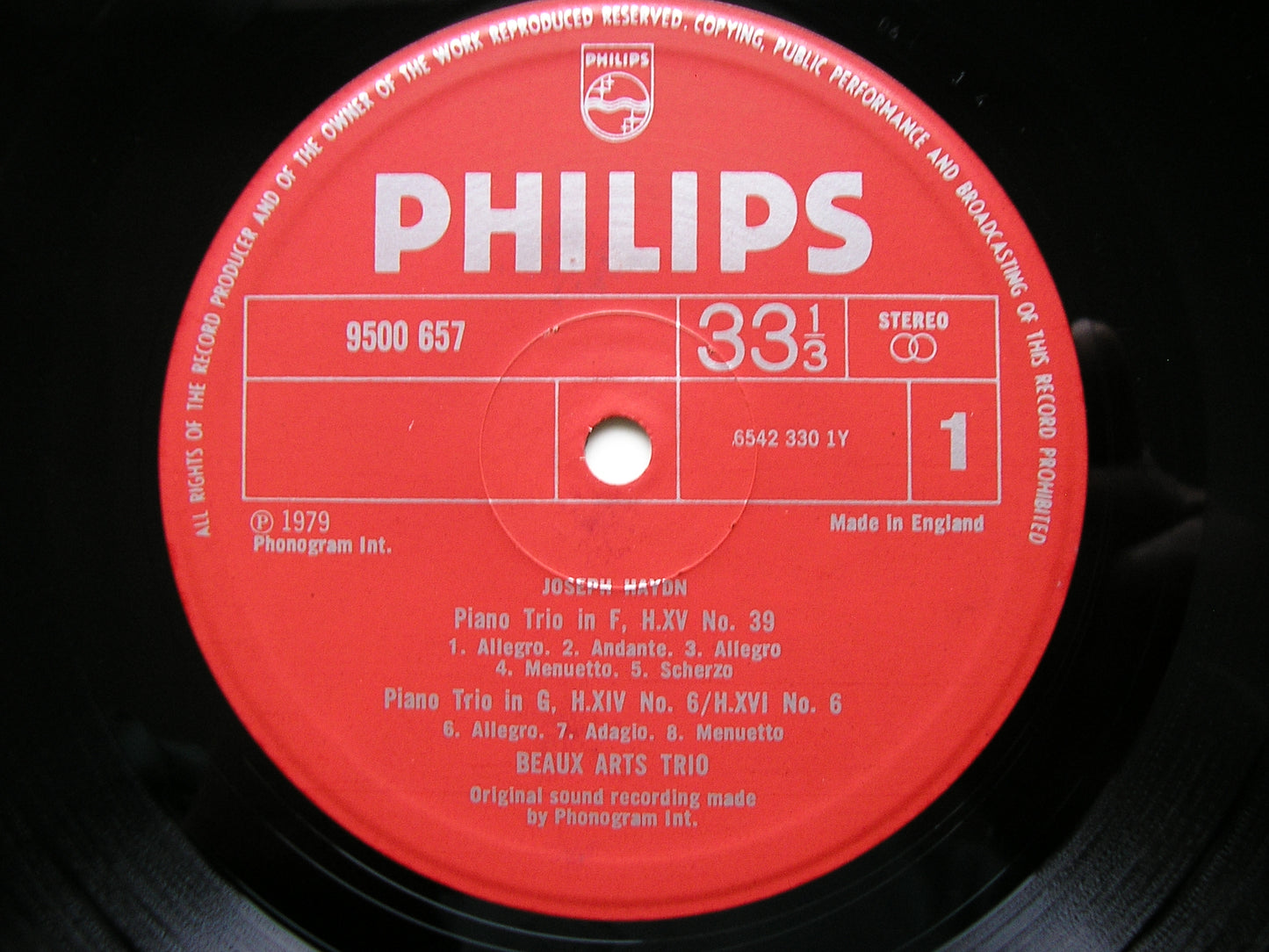 HAYDN: THE PIANO TRIOS     BEAUX ARTS TRIO     14 LP SET