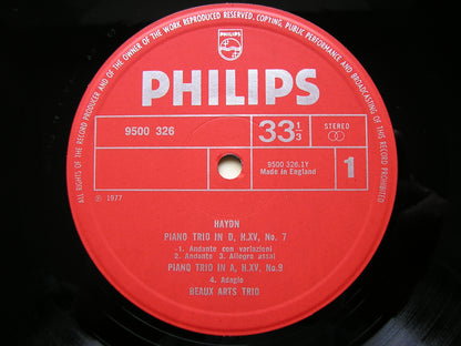 HAYDN: THE PIANO TRIOS     BEAUX ARTS TRIO     14 LP SET