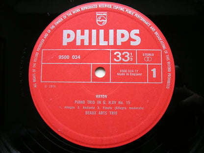 HAYDN: THE PIANO TRIOS     BEAUX ARTS TRIO     14 LP SET