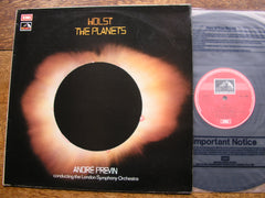 HOLST: THE PLANETS   PREVIN / LONDON SYMPHONY  ASD 3002