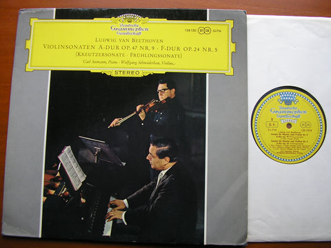 BEETHOVEN: VIOLIN SONATAS Nos. 5 & 9   SCHNEIDERHAN / SEEMANN   138 120