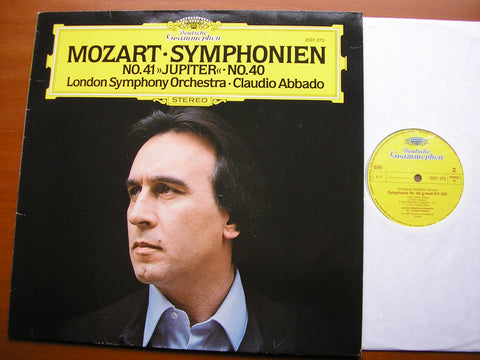 MOZART: SYMPHONIES Nos. 40 & 41 'Jupiter'    ABBADO / LONDON SYMPHONY   2531 273