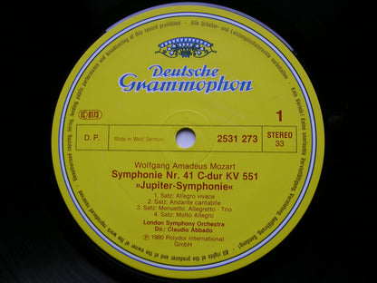 MOZART: SYMPHONIES Nos. 40 & 41 'Jupiter'    ABBADO / LONDON SYMPHONY   2531 273