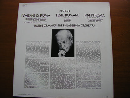 RESPIGHI: PINES OF ROME / FOUNTAINS OF ROME / FESTE ROMANE    ORMANDY / PHILADELPHIA   ARL1 1407