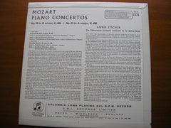 MOZART: PIANO CONCERTOS Nos. 20 & 23    ANNIE FISCHER / PHILHARMONIA / BOULT     SAX 2335