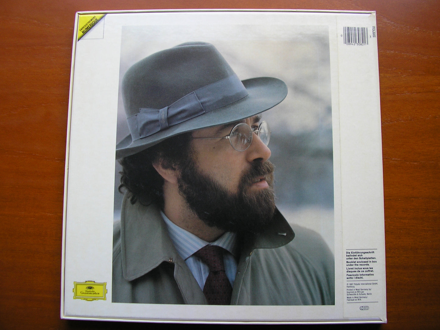 MAHLER: SYMPHONY No. 6 / SYMPHONY No. 10 Adagio    SINOPOLI / PHILHARMONIA   2 LP BOX   423 082