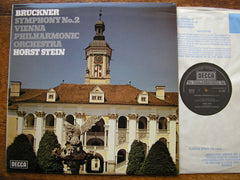 BRUCKNER: SYMPHONY No. 2   HORST STEIN / VIENNA PHILHARMONIC   SXL 6681