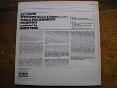 BRUCKNER: SYMPHONY No. 2   HORST STEIN / VIENNA PHILHARMONIC   SXL 6681