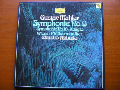 MAHLER: SYMPHONY No. 9 / SYMPHONY No. 10 Adagio     CLAUDIO ABBADO / VIENNA PHILHARMONIC   2LP    423 564