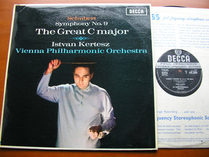 SCHUBERT: THE SYMPHONIES / THREE OVERTURES   KERTESZ / VIENNA PHILHARMONIC   5 LP SET