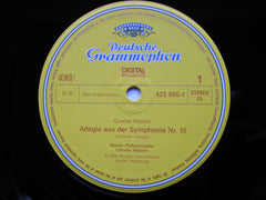 MAHLER: SYMPHONY No. 9 / SYMPHONY No. 10 Adagio     CLAUDIO ABBADO / VIENNA PHILHARMONIC   2LP    423 564