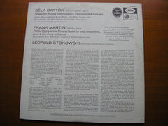 BARTOK: MUSIC FOR STRINGS, PERCUSSION & CELESTA / MARTIN: PETITE SYMPHONIE     STOKOWSKI / SYMPHONY ORCHESTRA    SP 8507