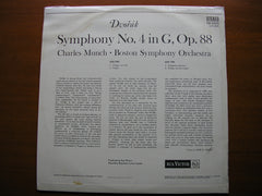 DVORAK: SYMPHONY No. 8 in G (formerly No. 4)     MUNCH / BOSTON SYMPHONY    SB 6509