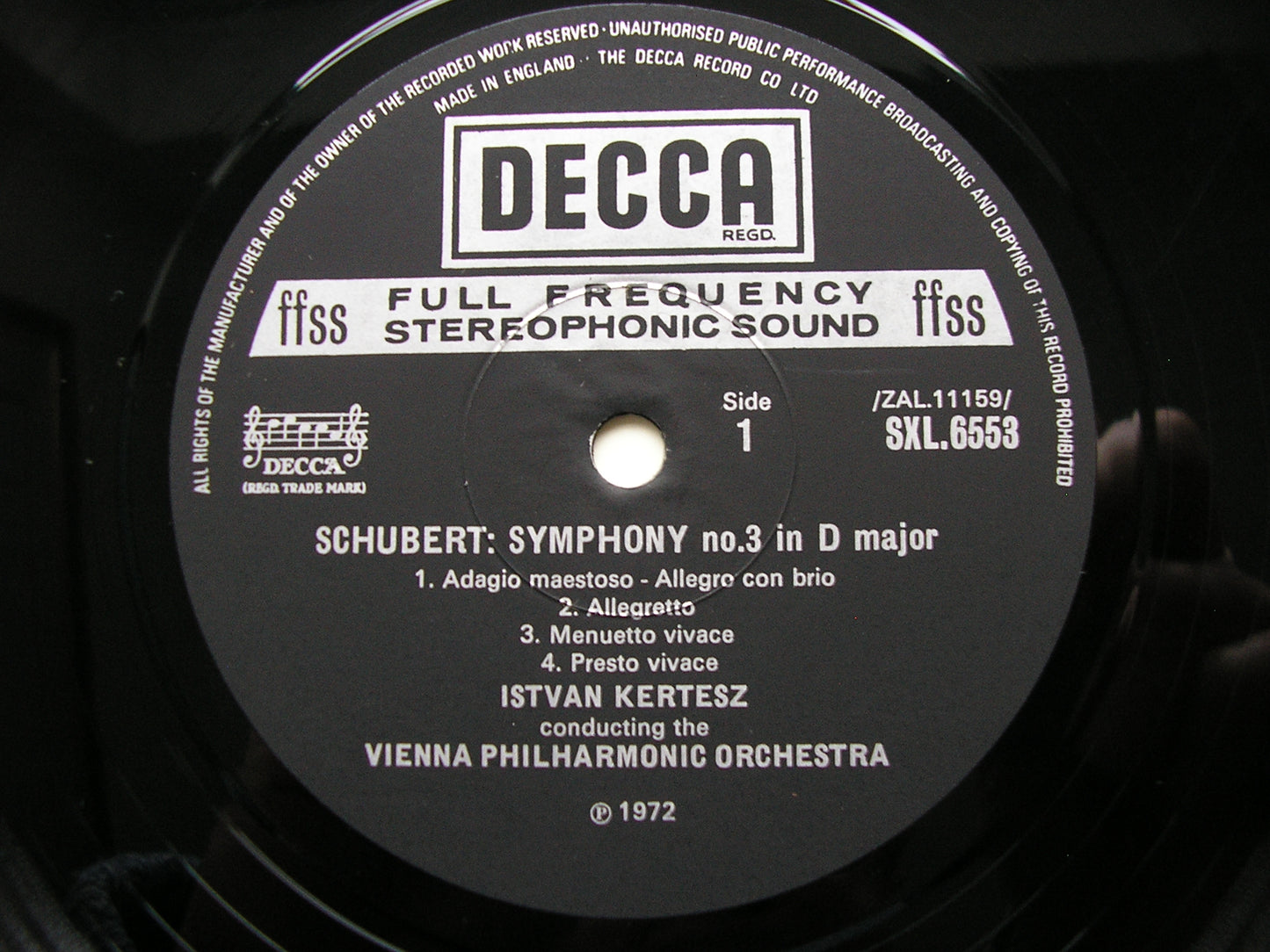 SCHUBERT: THE SYMPHONIES / THREE OVERTURES   KERTESZ / VIENNA PHILHARMONIC   5 LP SET