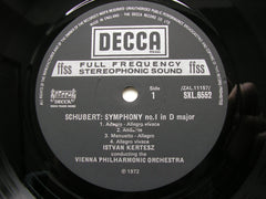 SCHUBERT: THE SYMPHONIES / THREE OVERTURES   KERTESZ / VIENNA PHILHARMONIC   5 LP SET