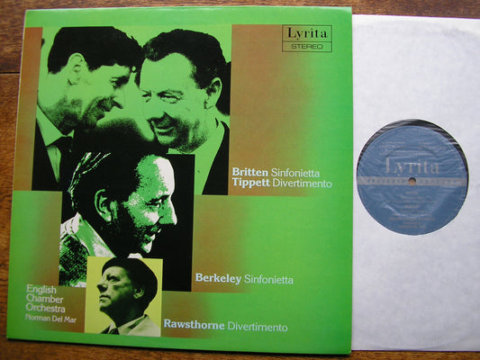 BRITTEN: SINFONIETTA / TIPPETT: DIVERTIMENTO   DEL MAR / ENGLISH CHAMBER ORCHESTRA   SRCS 111