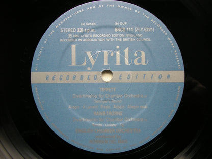 BRITTEN: SINFONIETTA / TIPPETT: DIVERTIMENTO   DEL MAR / ENGLISH CHAMBER ORCHESTRA   SRCS 111