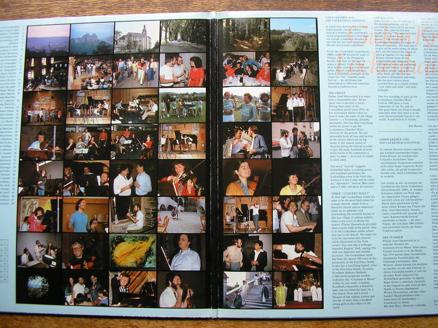 LOCKENHAUS FESTIVAL 1982 - GIDON KREMER & FRIENDS  411 062