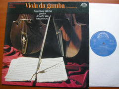 MUSIC FOR VIOLA DA GAMBA: ABEL / MARAIS / D'HERVELOIS       FRANTISEK SLAMA / JOSEF HALA    1111 2975